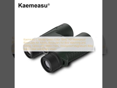Ống nhòm Kaemeasu C Model màu xanh lá cây 10x42 HD chống thấm nước cho người lớn, ống nhòm để xem chim và đi bộ đường dài, quang học với lăng kính BAK4, thân hợp kim magiê chống sốc, tầm nhìn rõ ràng và sáng