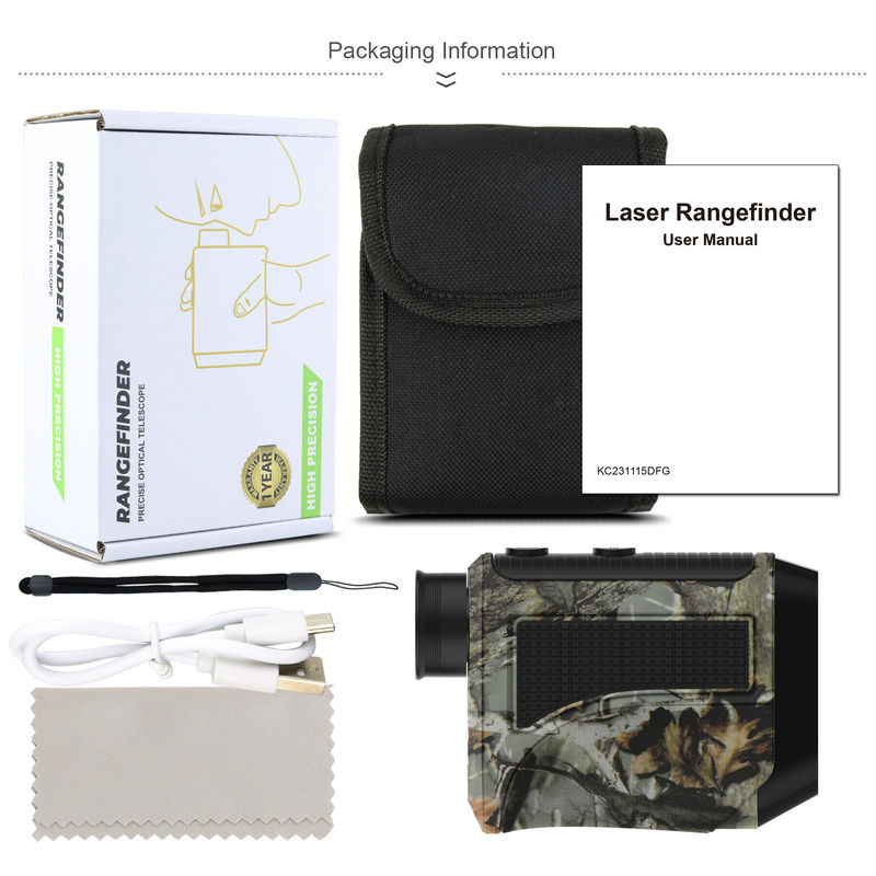 5-1000m Range Scope Laser Rangefinder Camouflage Distance Meter để đo khoảng cách dài