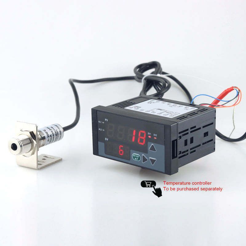 Kaemeasu 4 ~ 20mA cảm biến nhiệt độ thép không gỉ công nghiệp nhiệt độ cao Infrared Pyrometer Transmitter