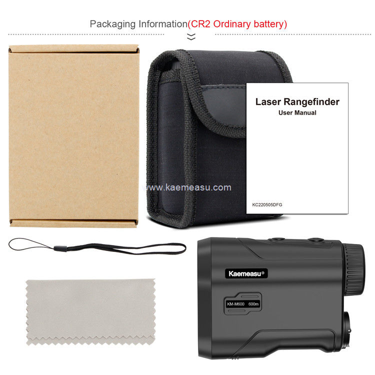 Kaemeasu Golf Range Finder CR2 Battery Model Telescope Flagpole Lock Angle đo khoảng cách Meter M1000
