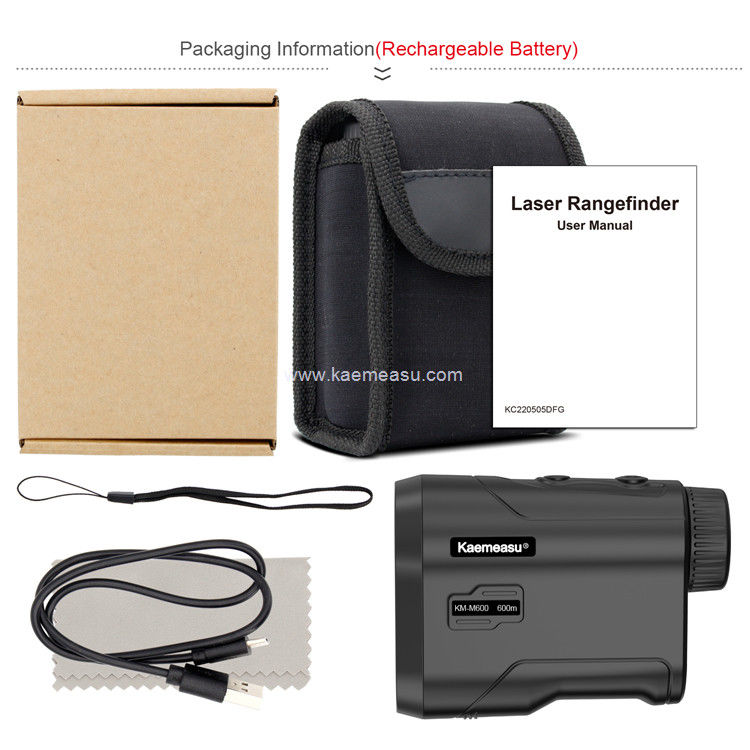 Kaemeasu Săn bắn Range Finder Slope Scope Laser Distance Meter Kính thiên văn đa chế độ Laser Rangefinder M800