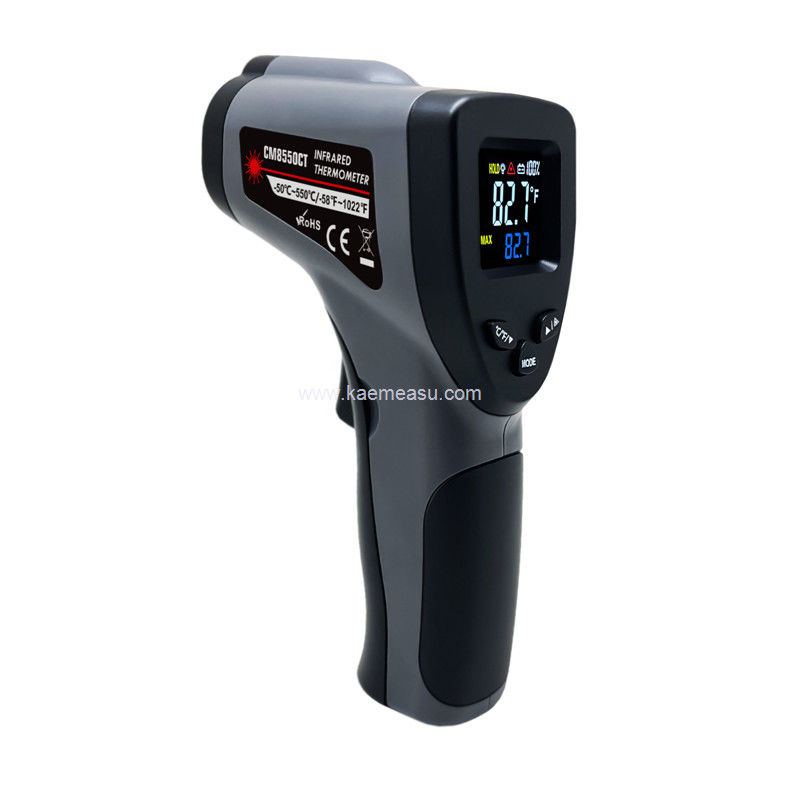 Kaemeasu 500ms Color Display Laser Heat Thermometer Gun Để nấu ăn