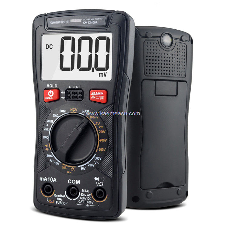 Kaemeasu 09A Digital Multimeter Ture RMS Điện áp hiện tại đo 2000 đếm Clamp Meter