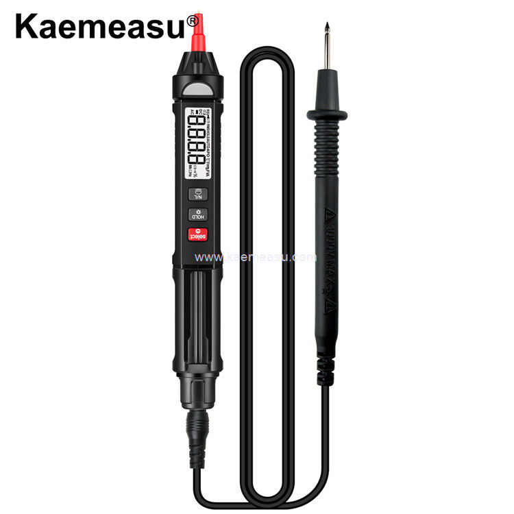 Kaemeasu 07A màn hình LCD Multimeter Pen Type Voltage Teste chống cháy