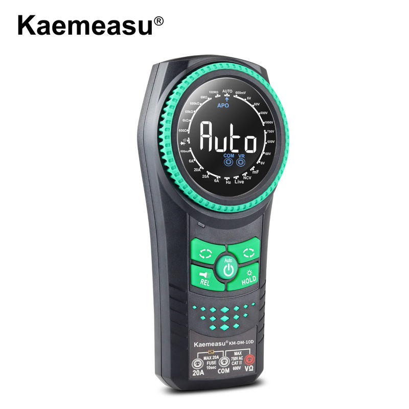 Kaemeasu 10D Smart Rotary Knob Multimeter Bộ đo điện áp Máy dò Multimetro Smart Multimeter Máy đo số