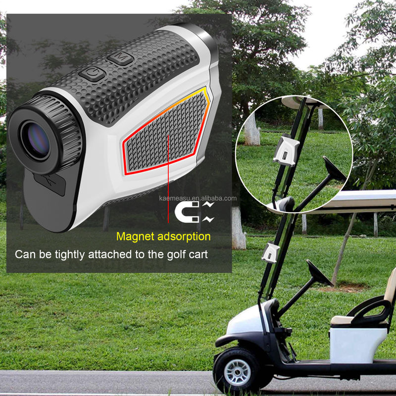 Kaemeasu cầm tay có thể sạc lại OEM săn bắn Golf Laser Rangefinder với Magnet Adsorption 450M/600M/800M/1000M
