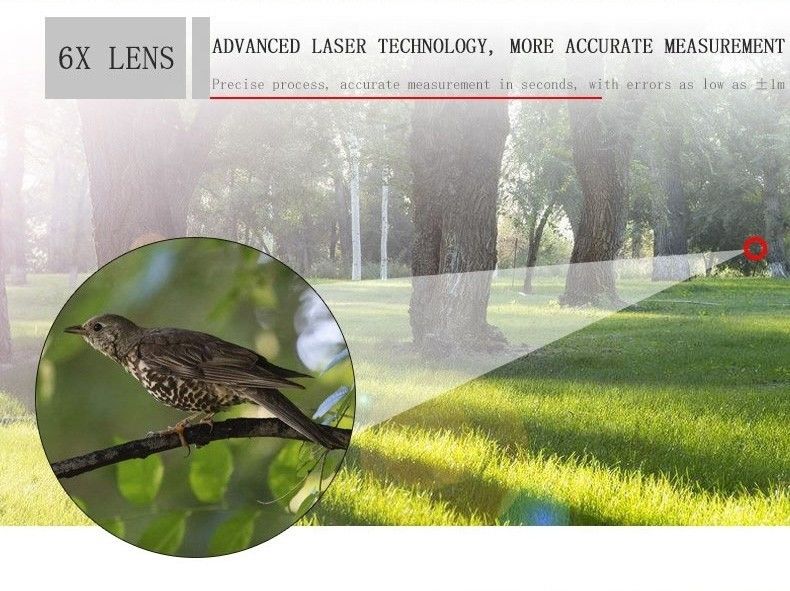Săn bắn Rangefinder ngoài trời thể thao Khoảng cách laser Máy đo khoảng cách laser Golf range finder Diastimeter kính thiên văn