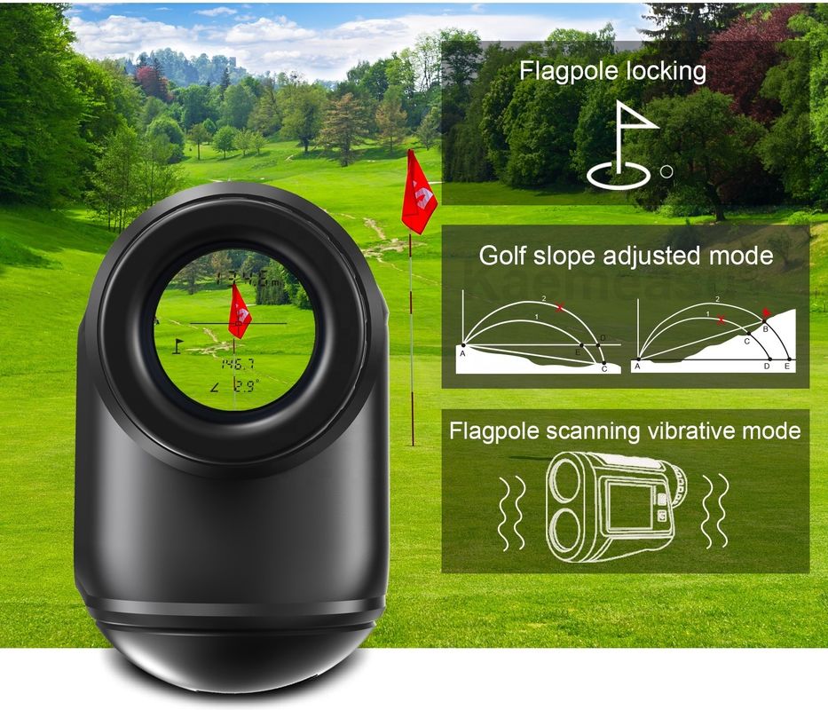 Máy đo khoảng cách laser mini Golf Laser Rangefinder máy dò săn bắn kính thiên văn thiết bị đo laser 600m