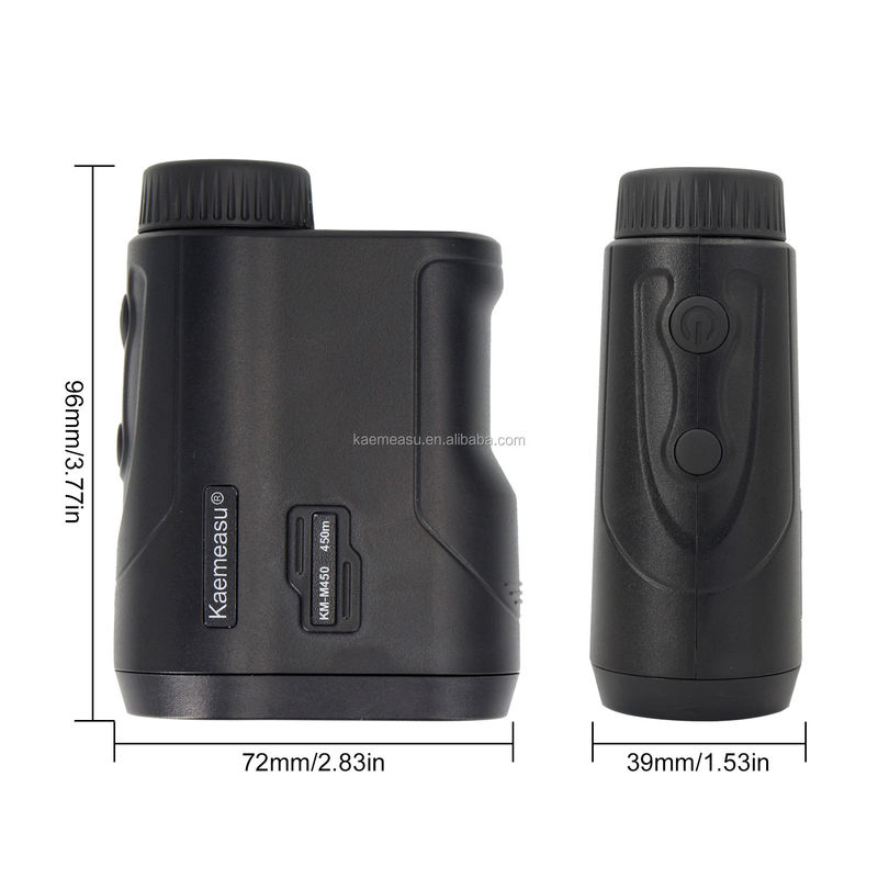 OEM Chất lượng tốt Máy đo tầm xa laser sạc lại 450 mét Máy đo tầm xa laser kỹ thuật số săn bắn / golf / thể thao / kỹ sư