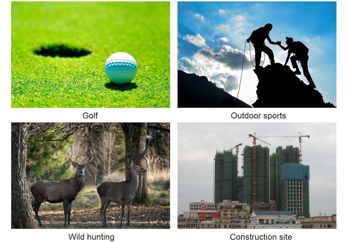 Oem màn hình cảm ứng kỹ thuật số Golf Laser Rangefinder Range Finderr Golf Laser Rangefinder Rangefinder Cho săn bắn