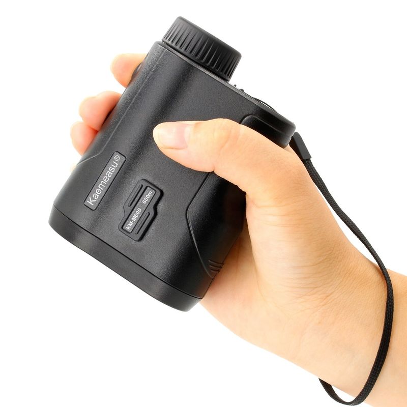 Kính viễn vọng Laser Rangefinder Đèn USB cầm tay Sạc Laser Distancemeter Monocular Golf Săn bắn Rangefinder 600M/656Yd
