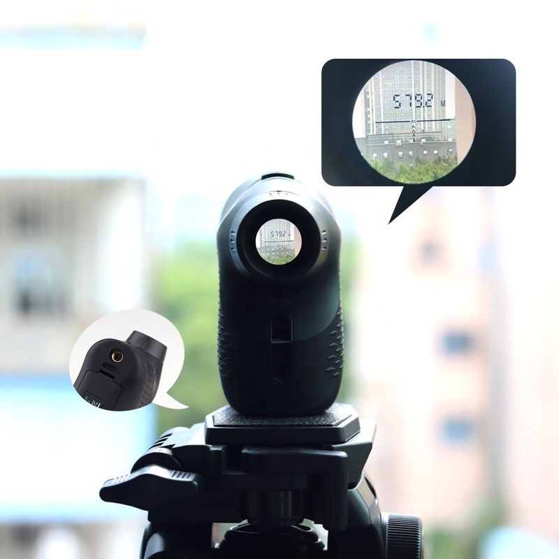 Nhiều chức năng Golf Săn bắn Máy đo tầm xa laser kỹ thuật số ngoài trời phiêu lưu Kính viễn vọng Laser Khoảng cách 600m 900m 1200m 1
