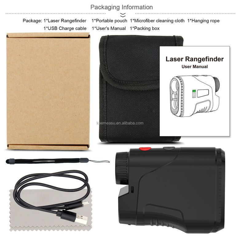 Oem Săn bắn Range Finder Slope Scope Laser Distance Meter Telescope Nhiều chế độ Laser rangefinder để săn bắn
