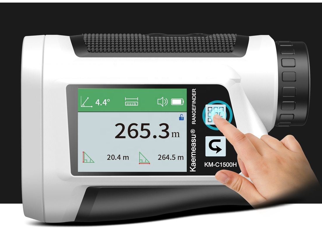 Golf Sport Laser Range Finder 600-1500m Thiết bị đo khoảng cách cho các hoạt động ngoài trời