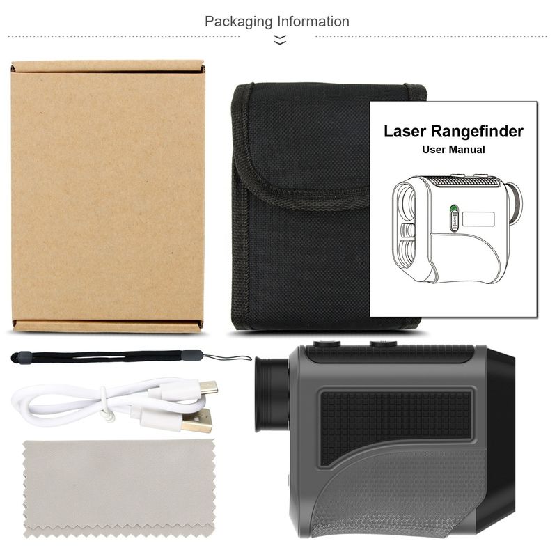 1000m Long Distance Meter Golf Laser Rangefinder với độ chính xác cao và hỗ trợ tùy chỉnh