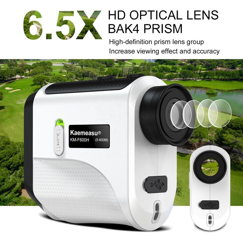 Telescope thể thao ngoài trời Golf rangefinder với hấp dẫn từ tính và bước sóng laser 905nm