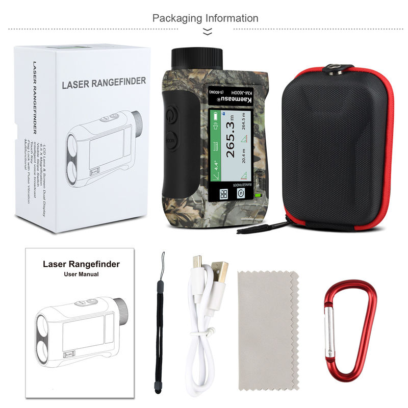 1500m CUSTOMIZE Golf Laser Rangefinder Kính viễn vọng Outdoor Sport Laser Distance Meter Săn bắn Rangefinder