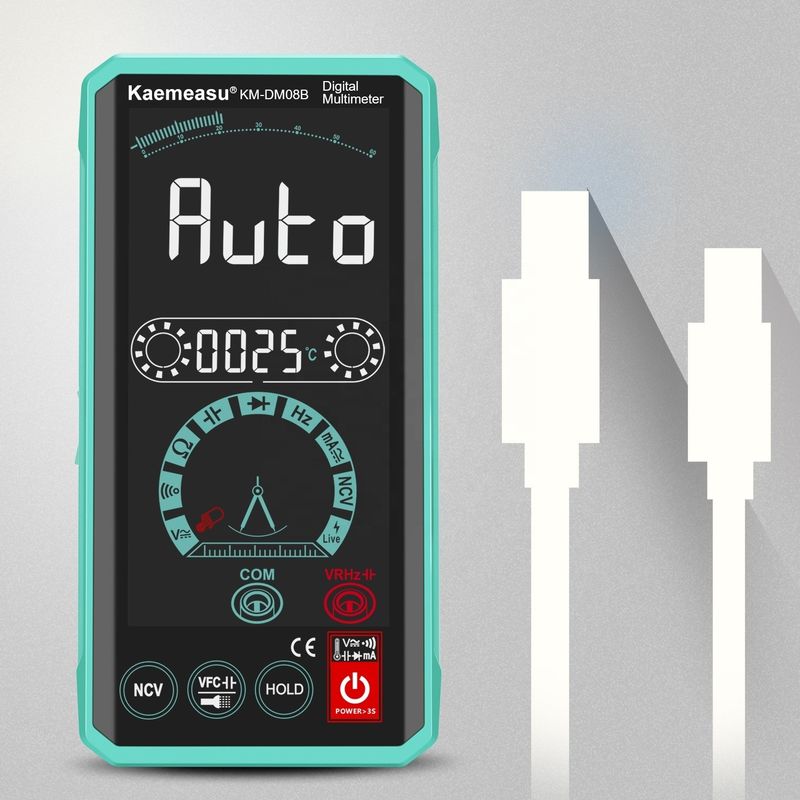 OEM Điện sĩ Điện thoại thông minh Đường đa số tiếng nói Ture RMS Ncv Máy phát hiện điện áp Đường đa số thông minh tự động Đường đa số kỹ thuật số
