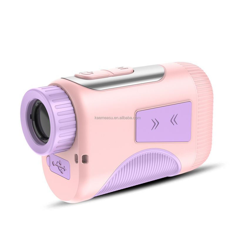 600m Mini Golf rangefinder Phụ nữ Trẻ em Outdoor Sport Laser Range Finder Shooting Điện thiên văn săn bắn Golf laser rangefinder