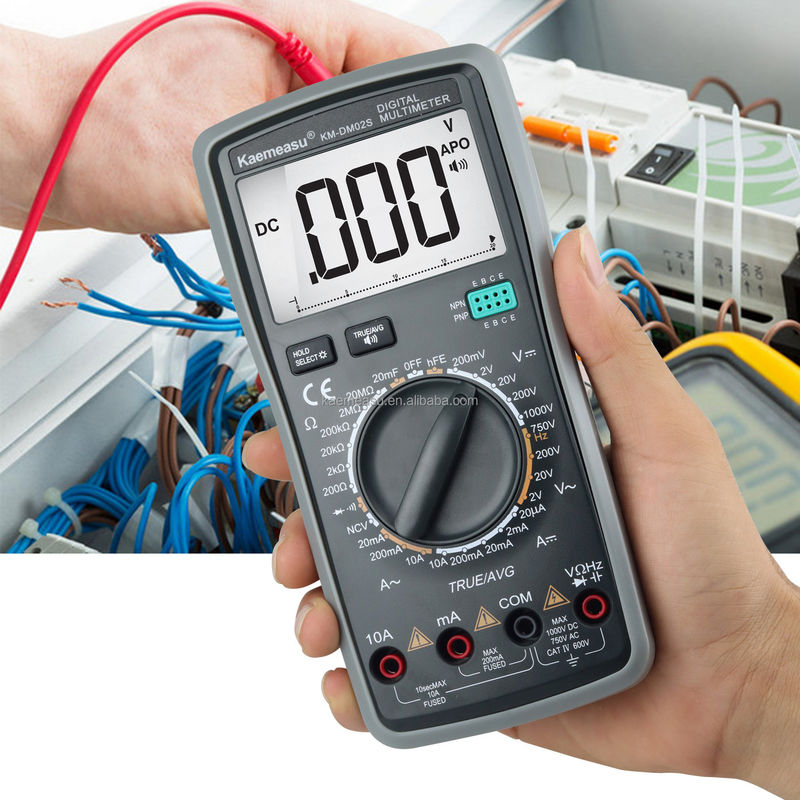 Báo cáo giọng nói thông minh Máy đo đa số NCV 1000V Thiết bị phòng thí nghiệm chuyên nghiệp Máy đo toàn cầu ô tô