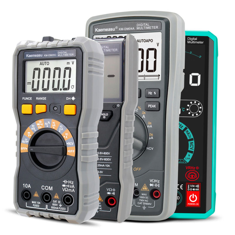 OEM ODM Smart Multimeter 6000 đếm Thợ điện Bàn Multimeters Mini cầm tay Ture RMS Square Wave Output Digital Multimeters