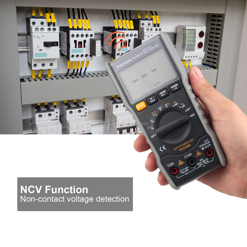 01B Electric Multitester Điện áp đo dòng điện công nghiệp Multimeter Mini di động thông minh số xe đa số