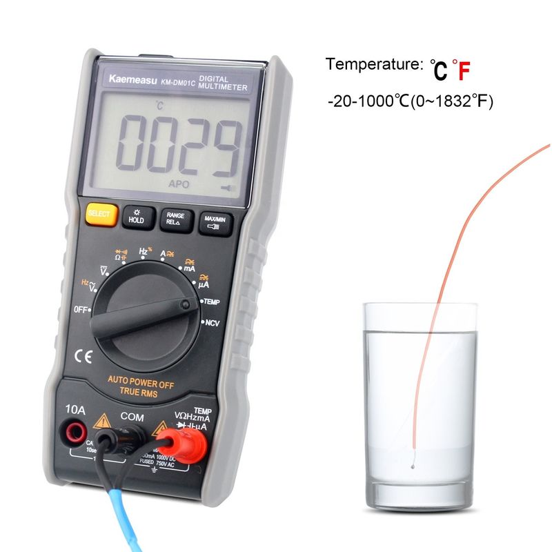 OEM ODM Digital multi tester T-rms điện tử đa số Ncv Ohm Hz Tester avometer Mini Portable đa số để bán