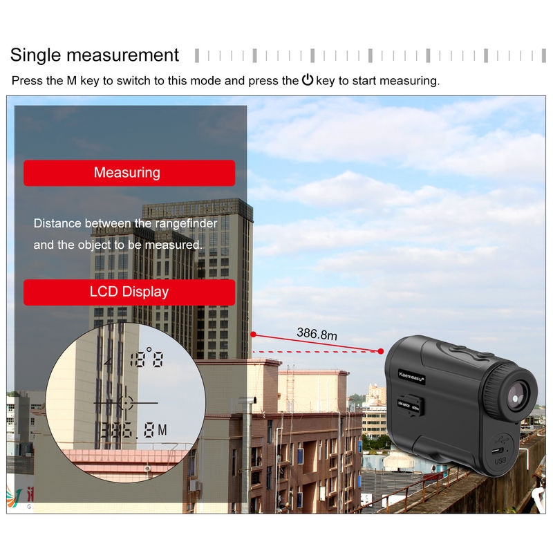 OEM Digital Laser Rangefinder Mini Long Distance Magnetic Golf Range Finder Laser Meter Kính thiên văn Săn bắn Rangefinder