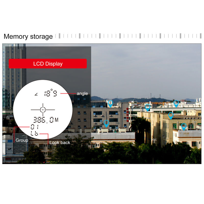 OEM Digital Laser Rangefinder Mini Long Distance Magnetic Golf Range Finder Laser Meter Kính thiên văn Săn bắn Rangefinder