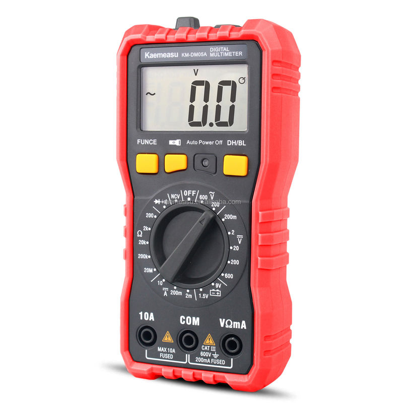 Máy đo điện kỹ thuật số chuyên nghiệp Mini Portable Multimetro Dattery Voltage Meter Resistor Tester Smart Digital Multimeter