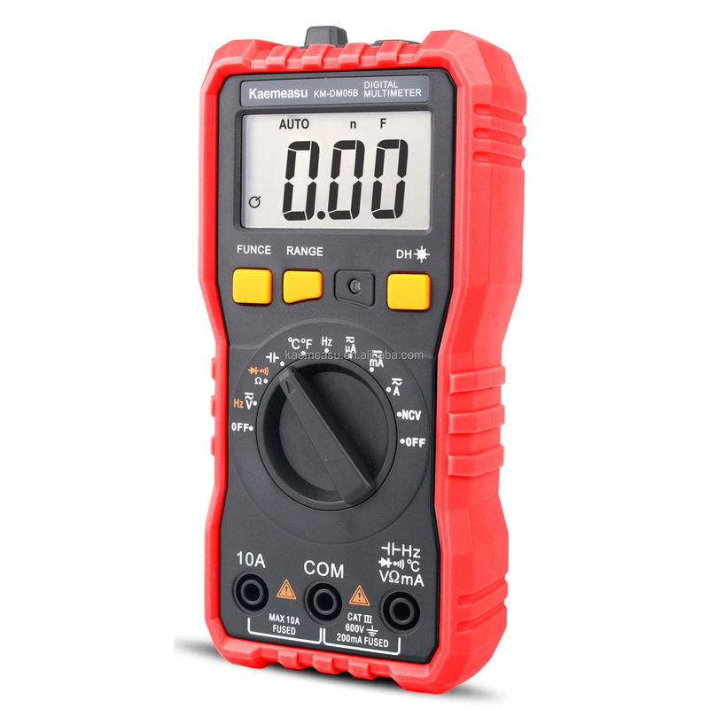 Máy đo điện kỹ thuật số chuyên nghiệp Mini Portable Multimetro Dattery Voltage Meter Resistor Tester Smart Digital Multimeter