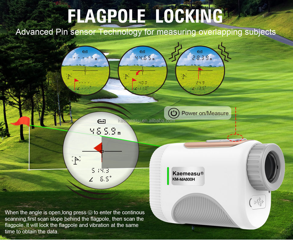 1200m OEM Golf Range Finder Slope Scope Laser Distance Meter Kính thiên văn Golf Laser Rangefinder