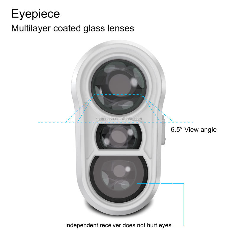 500Yd Golf Laser Range Finder Công cụ đo đạc Laser Distance Meter Kính xa Golf Rangefinder Telescope