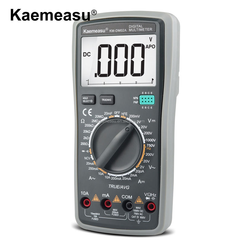 Máy đo điện tử ô tô NCV TRMS Bench Voltage Meter Diode Test Continuity Buzzer Multimetro Smart