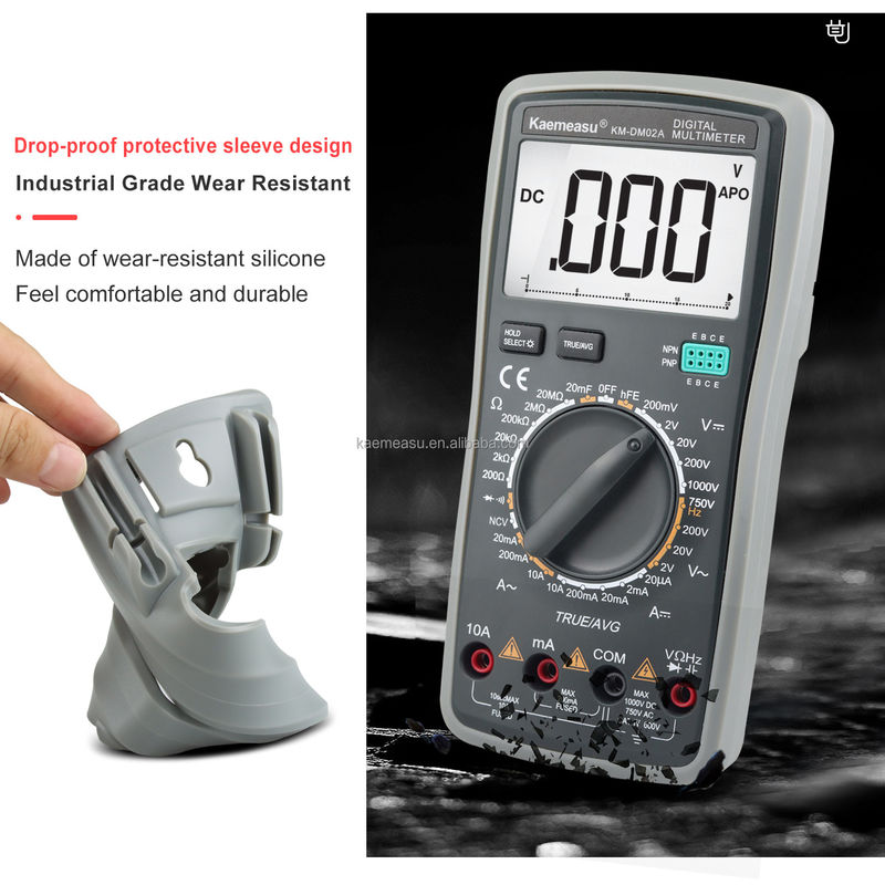 Máy đo điện tử ô tô NCV TRMS Bench Voltage Meter Diode Test Continuity Buzzer Multimetro Smart