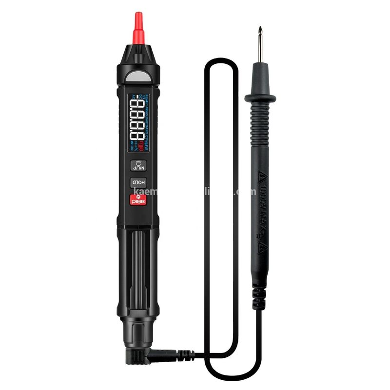 Kaemeasu Mini Pen Digital Multimeter NCV Dòng không tiếp xúc phát hiện điện áp Multimeter Tester Pen Meter