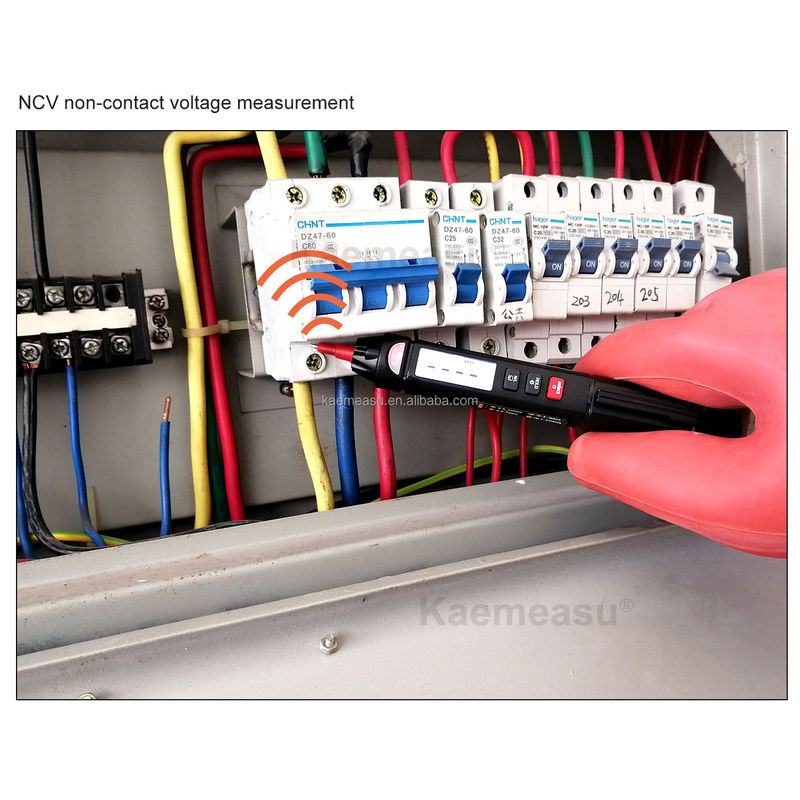 Kaemeasu Mini Pen Digital Multimeter NCV Dòng không tiếp xúc phát hiện điện áp Multimeter Tester Pen Meter