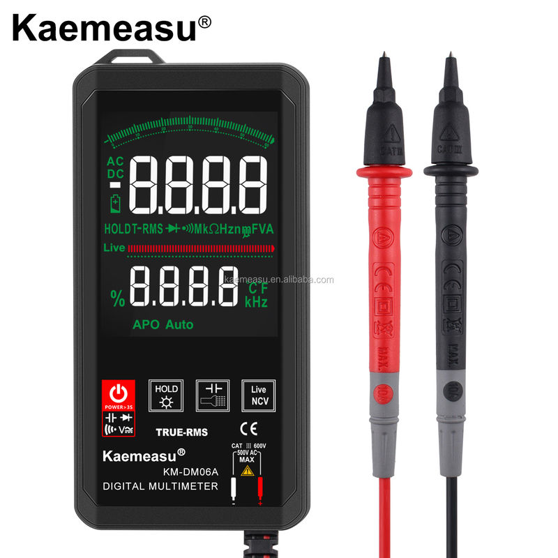 OEM ODM Màn hình lớn Smart Multimeter Thợ điện băng ghế ngồi Multimeter Oscilloscope Multimers Clamp Meter Digital Multimeter