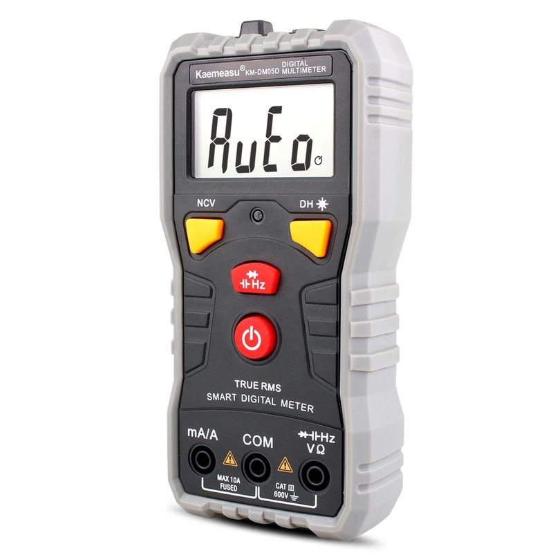 Mini Smart Multimeter DC / AC Capacity chính xác Ncv Ohm Hz Tester True-rms Điện sĩ Digital Multimeter