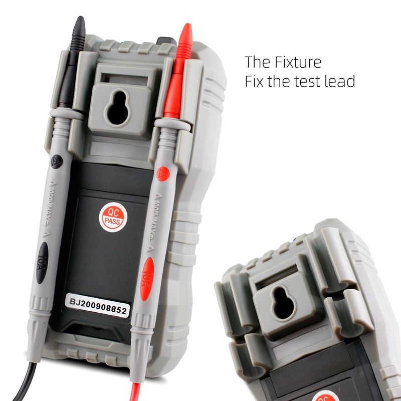 Mini Smart Multimeter DC / AC Capacity chính xác Ncv Ohm Hz Tester True-rms Điện sĩ Digital Multimeter