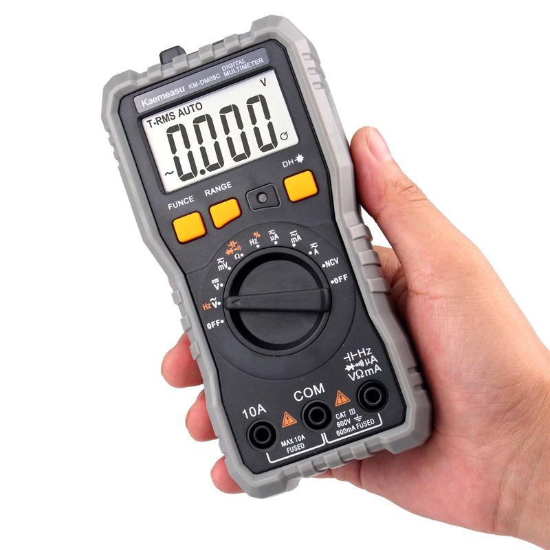 Multi-function Pocket Digital Multimeter Điện sĩ Universal Meter Độ chính xác cao DC / AC NCV True RMS Multimeter Tester
