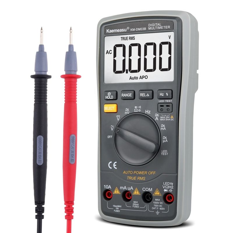 Sản xuất nóng Máy đa số điện tử công nghiệp chính xác cao 6000 đếm 1000v AC DC Máy đa số kỹ thuật số