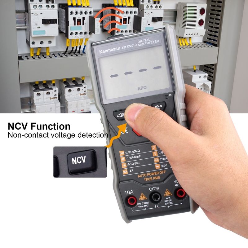Auto Range Multifunction Multi tester Điện Smart Voltmeter Máy đa số kỹ thuật số để đo phạm vi điện áp 6V-1000V