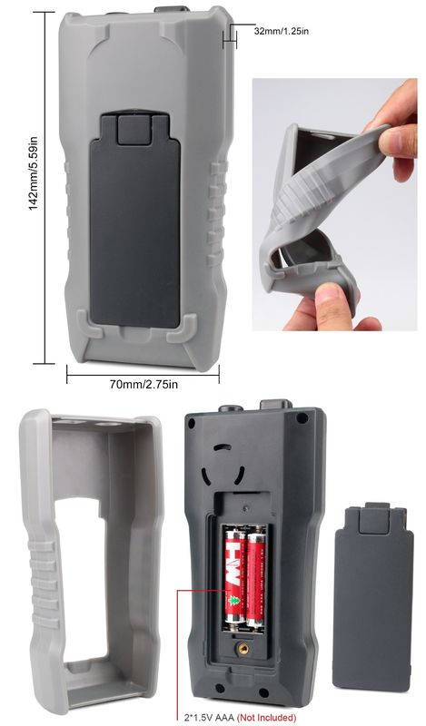 Tự động phạm vi Smart đo lường thợ điện 6000 đếm băng ghế dự bị số đa số với chức năng Ncv T-rms