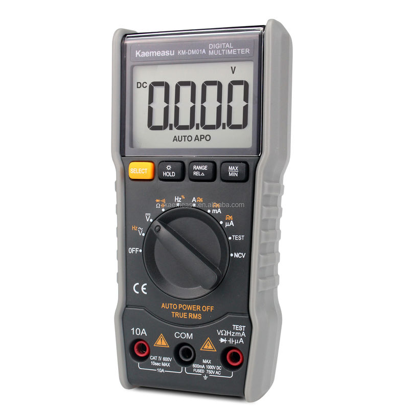 6000 Đếm DC/AC Capacitance Resistance NCV T-RMS Live Wire/Nothing Wire đo số đa số