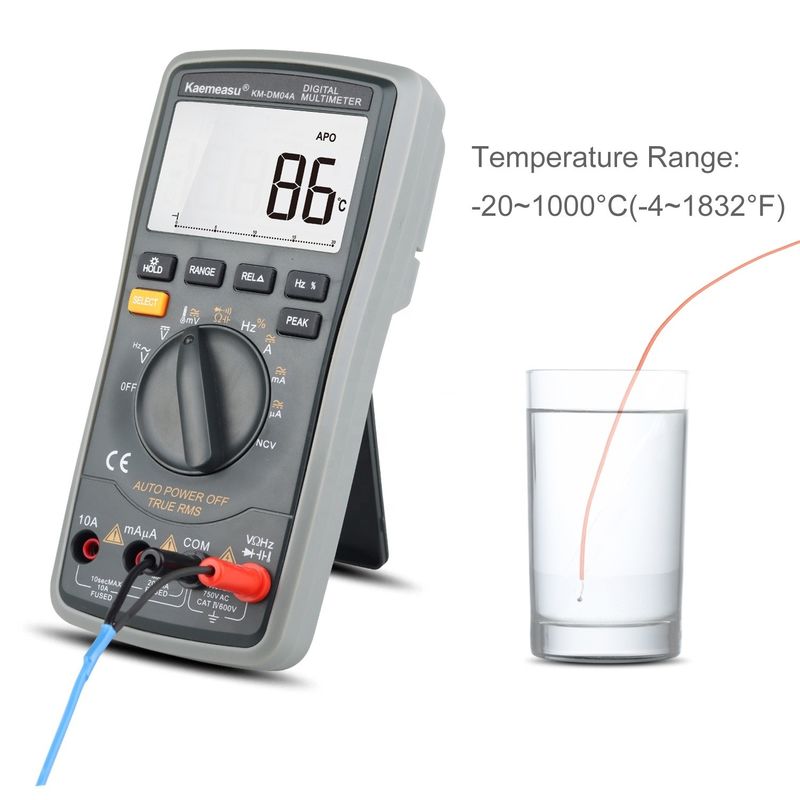 ABS Electric Parts 04A OEM ODM Auto range Smart Multitester thiết bị phòng thí nghiệm DC/AC 20000 Count Digital Multimeters