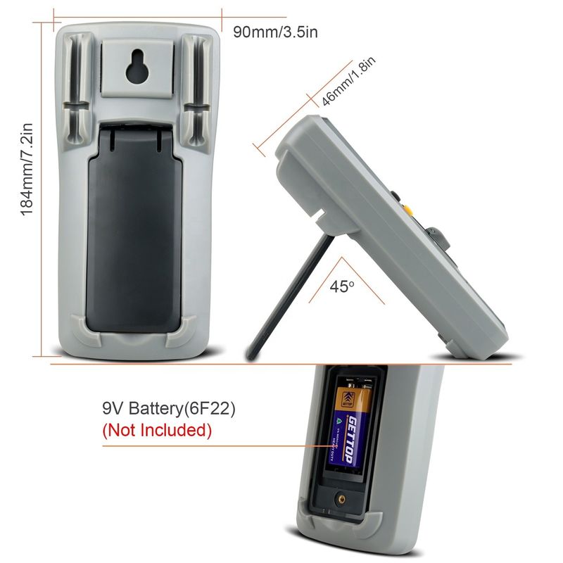 Intelligent Voice Multitester Auto Range Multifunction Phòng thí nghiệm thiết bị kháng cự Thử nghiệm số đa số