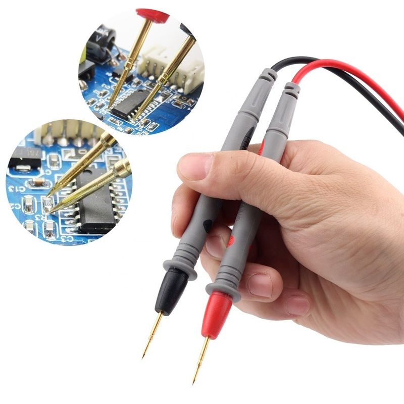 Máy thăm dò đa số dẫn Banana Plug Máy thăm dò đa số kỹ thuật số Máy thăm dò điện 20A 1000V Cáp thiết bị