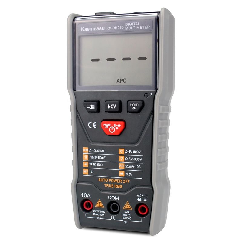 Bộ đa số tự động 3 5/6 chữ số DC / AC True-rms Digital Multimeter với Ncv Multimeter Tester