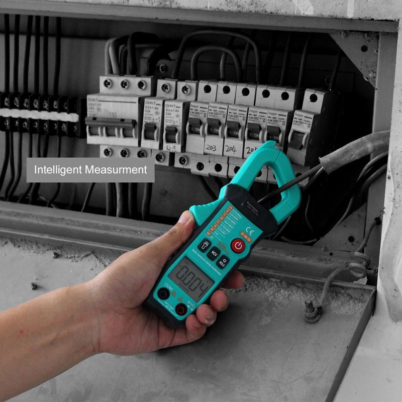 21E Máy đo kẹp kỹ thuật số thông minh NCV Công cụ sửa chữa điện tử 1000v True Rms Multimeter 6000 đếm Clamp Meter